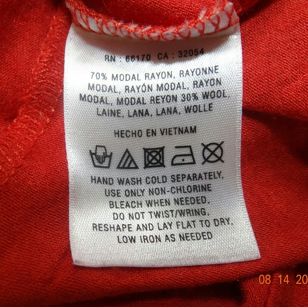 Anthropologie Orange Top - Picture 5 of 5